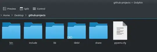 Linux Ubuntu virtual environment directories