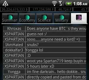console logs from CodeSandbox example run
