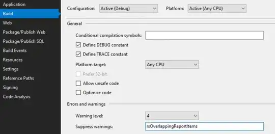Config folder contents