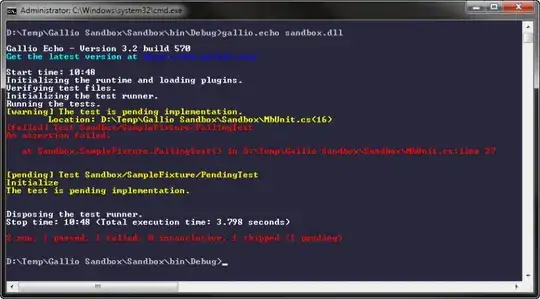 screenshot of run menu menu open