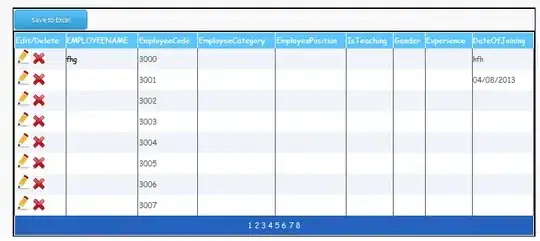 InputStream received from the SDK