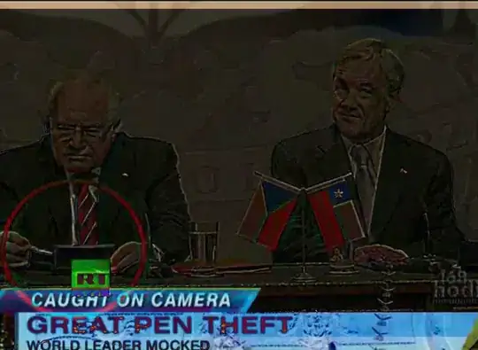 Visually properly overlapped non-clipped image, which in reality are 2 separate images.