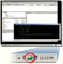 Two nested Panels at 100% DPI