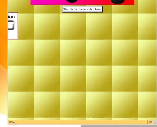Incorrect Plot I get with my code and the table above