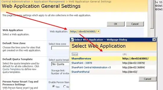 Plot with legend outside
