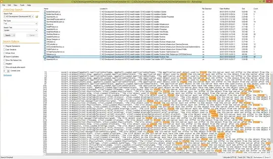 Latest AstroGrep Screenshot