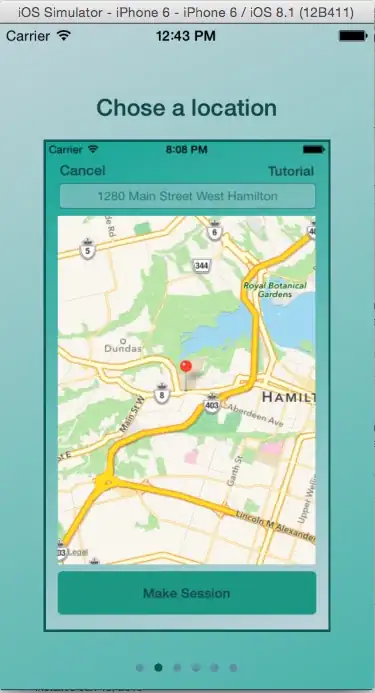 screen 1 while searching