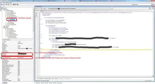 response on the terminal
