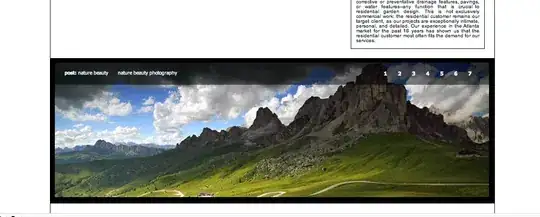 The first line is full