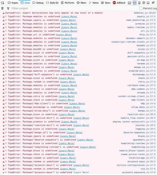 interactive plotly window