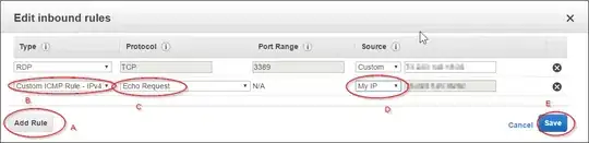 Add a Security Group ICMP Rule to allow Pings and Echos