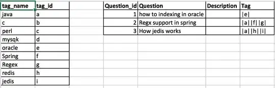 Screenshot of the terminal appearance