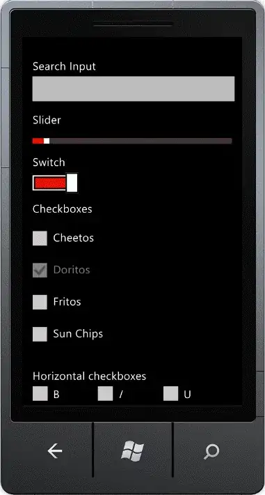 Here's what I want to achieve