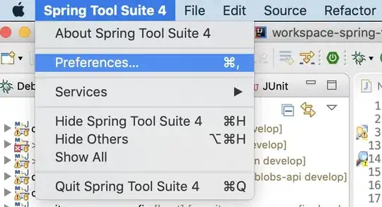 dataset of various values