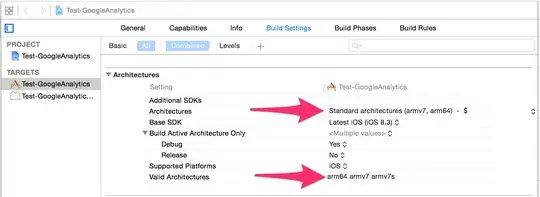 Project Settings - Valid Architecture