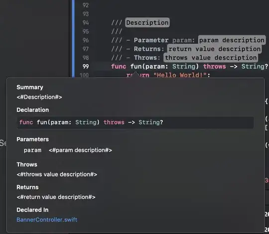 Screenshot of an area with individual green squares arranged in a 16 by 6 grid. Each square contains a few vague black outlines. The last square in the bottom right corner has a properly filled black shape of an Ethernet port. This is referred to as “the port shape”.