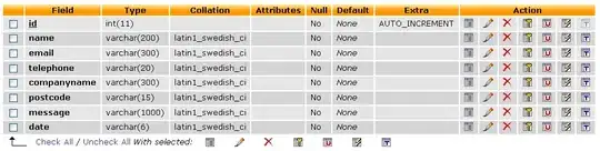 form with array of objects