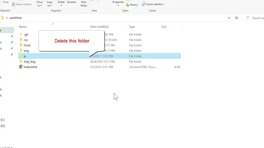 restore files by git