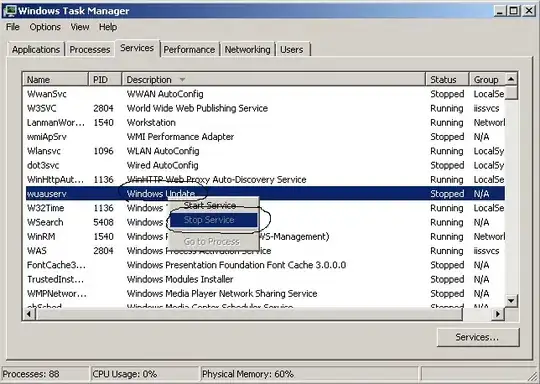 table with showing space between 3 rows