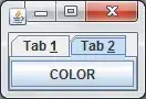 TAB WITH BUTTON ON IT