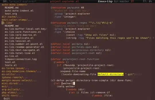 And here is what is my log