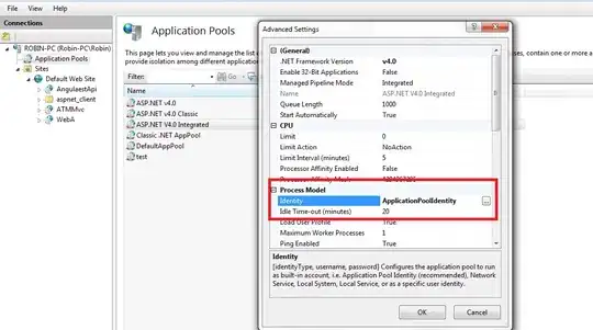 Here's how I know the application is still running