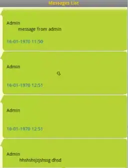 Haddock nested list items