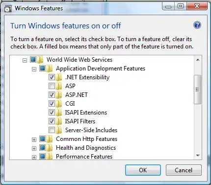 screenshot flask app directory structure