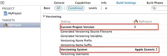 Set Versioning System to Apple Generic