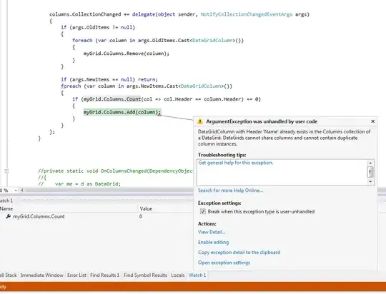 Sequential Color in Histogram