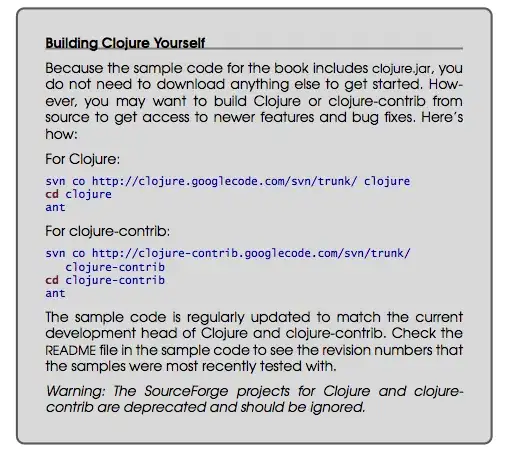 screenshot of Resultset
