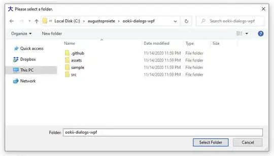 Ookii Dialogs Select Folder Screenshot