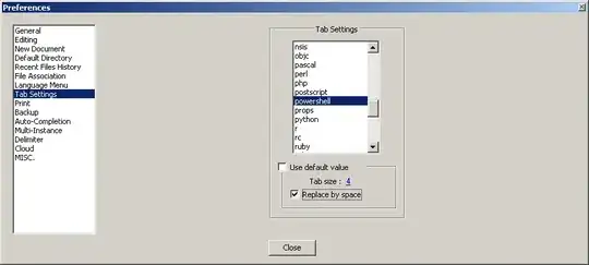 Screenshot of the Preferences dialog
