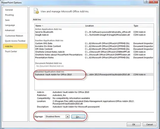view for the current activity
