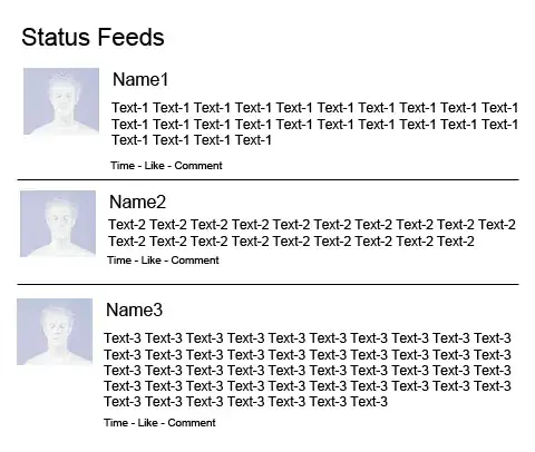 Screen capture of the currently implemented visualization