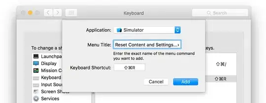 Reset Content and Settings