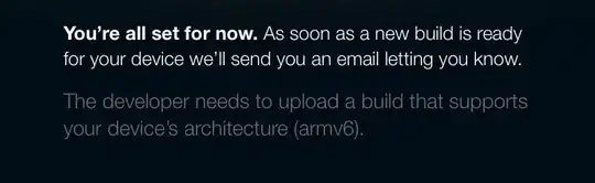 error message on iPhone8 safari