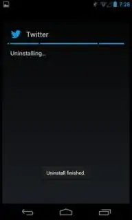 Uninstall Screenshot