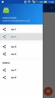 Screenshot of the device screen