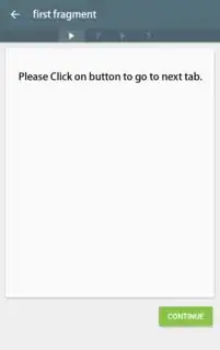 Screenshot of my first tab