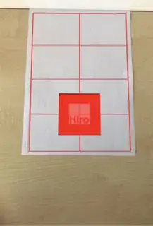 AR scene, seen from the top