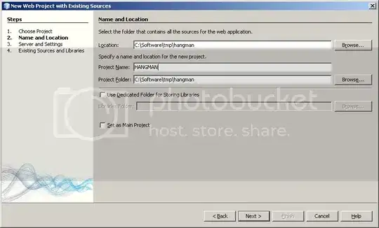 Name & Location dialog