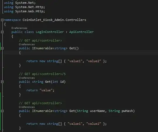 LogInController Structure