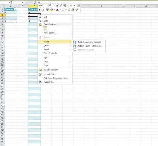 Entire row selected, does not work