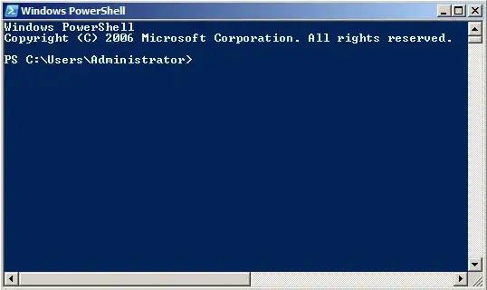 picture of powershell