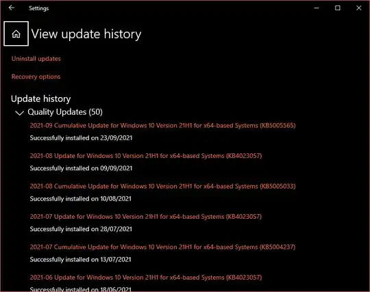 Windows Update trying to install update that's already installed
