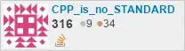 profile for CPP_is_no_STANDARD on Stack Exchange, a network of free, community-driven Q&A sites