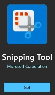 confirm snipping tool removed