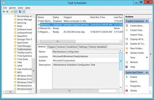 After you run the command, you can verify the task is now disabled in the Task Scheduler