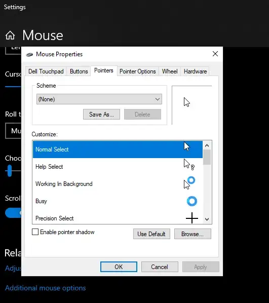 Mouse Properties